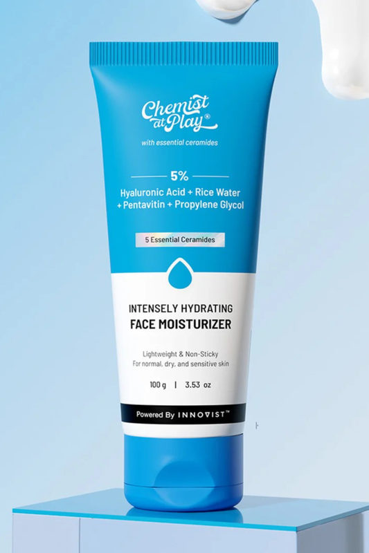 Chemist at Play - Intensely Hydrating Face Moisturizer with Hyaluronic Acid (100 g)