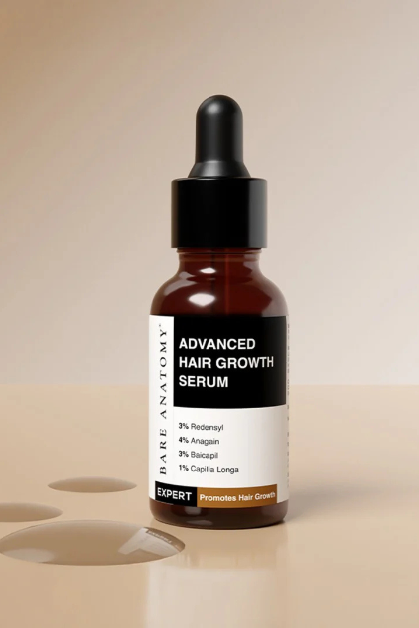 Bare Anatomy - Advanced Hair Growth Serum with Redensyl, Rosemary & Rice Water | 30 ml