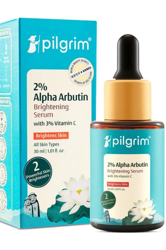 Pilgrim 2% Alpha Arbutin Brightening Serum with 3% Vitamin C