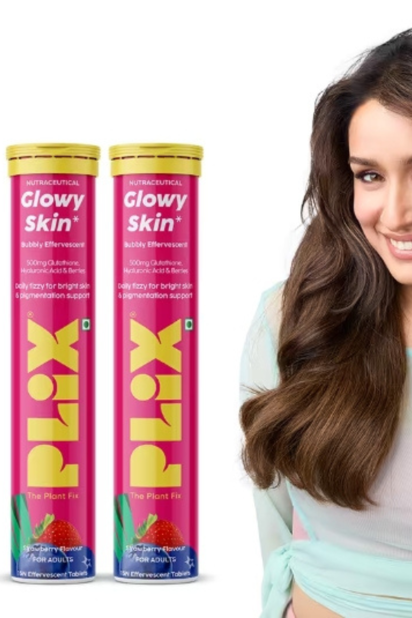 PLIX - Glowy Skin Bubbly Effervescent Tablets with 500 mg L-Glutathione