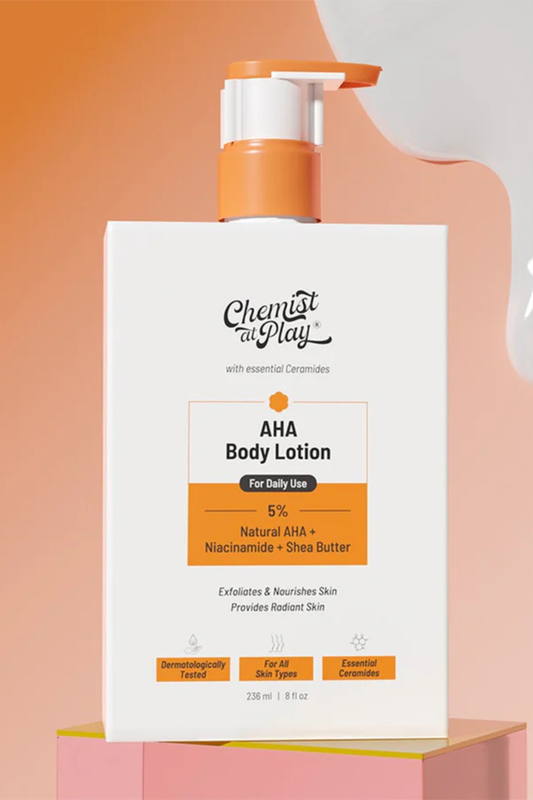 Chemist at Play - AHA Body Lotion with Niacinamide &amp; Shea Butter (236ml)