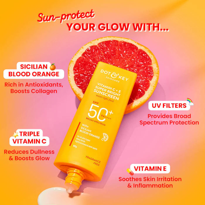 Dot & Key Vitamin C + E Sunscreen SPF 50+ PA++++