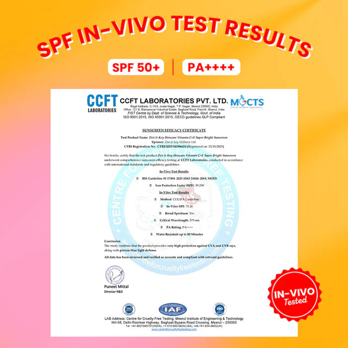 Dot & Key Vitamin C + E Sunscreen SPF 50+ PA++++