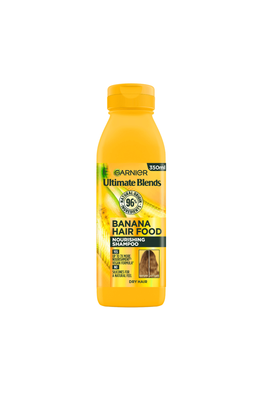 Garnier Ultimate Blends Hair Food Banana Shampoo – Deep Nourishment for Dry Hair