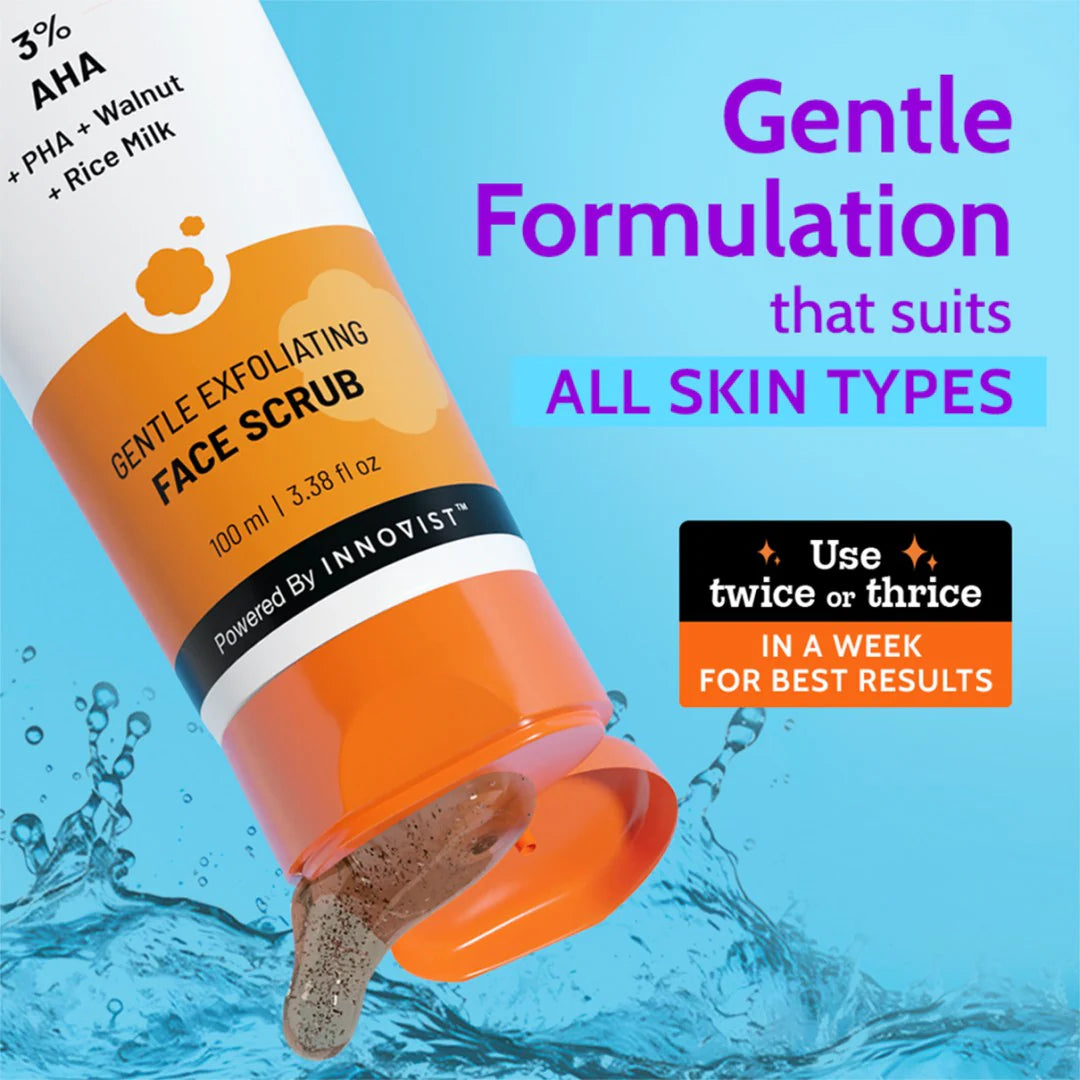 Chemist at Play - Gentle Exfoliating Face Scrub for Clear & Glowing Skin - 100ml