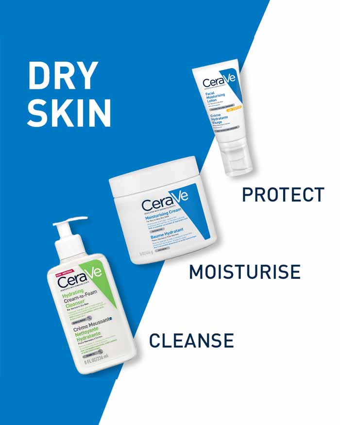 CeraVe - Hydrating Cream to Foam Cleanser (For Normal to Dry Skin) - 236ml
