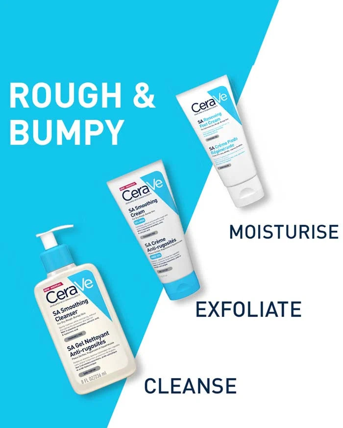 CeraVe - SA Smoothing Cleanser (Gentle Exfoliation for Normal Skin) - 236ml