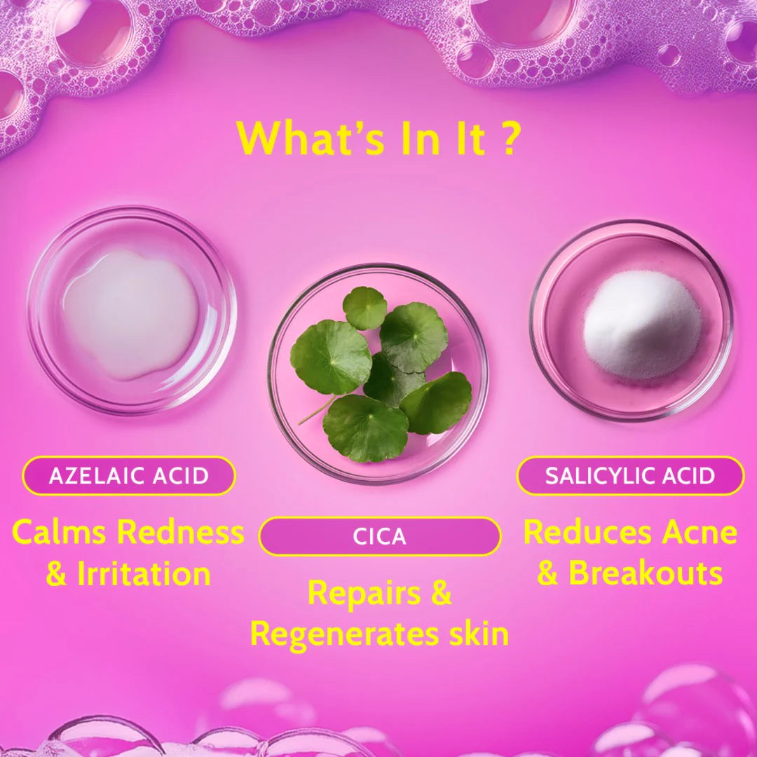 Chemist at Play - Salicylic Acid Face Wash for Acne & Oil Control- 100ml