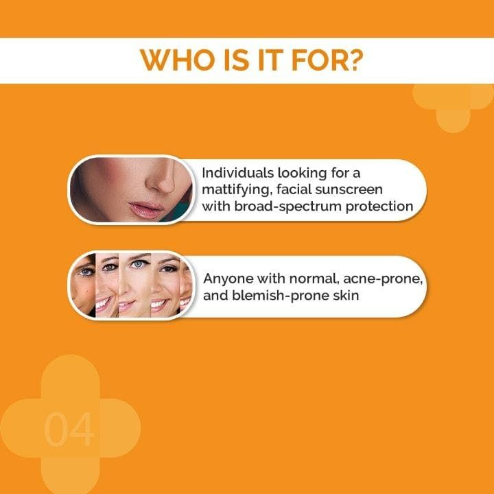 Derma CO - Ultra Matte Sunscreen Gel 60 PA+++ – Oil-Free, Broad-Spectrum Sun Protection (50g)