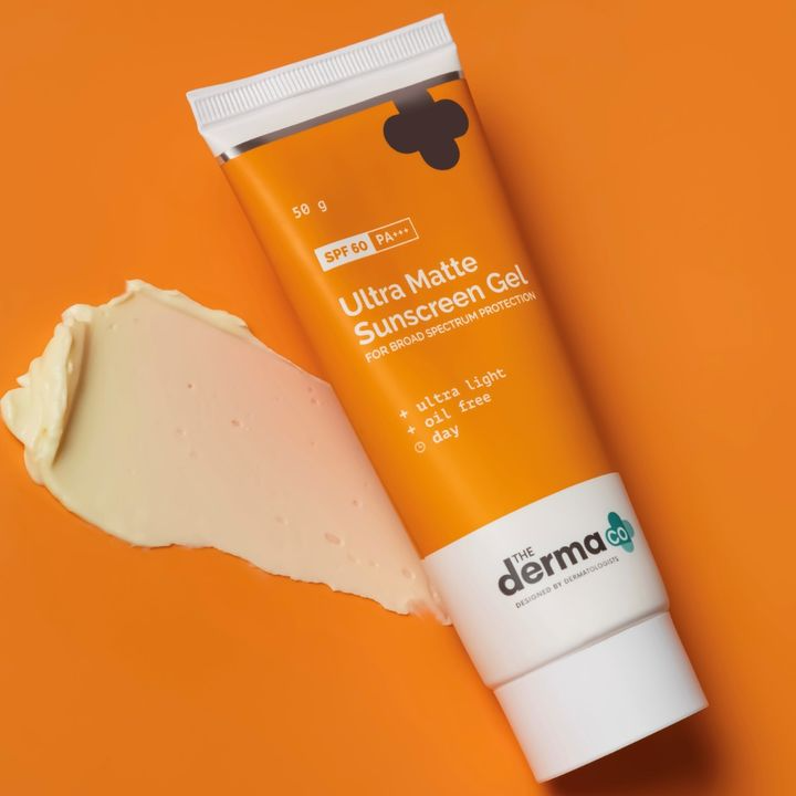 Derma CO - Ultra Matte Sunscreen Gel 60 PA+++ – Oil-Free, Broad-Spectrum Sun Protection (50g)